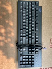 IBM Computer Keyboard Model KB-9910 Black PS/2 Wired (3 Brand New) picture