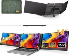 Ultra Thin Triple Laptop Screen Extender 14
