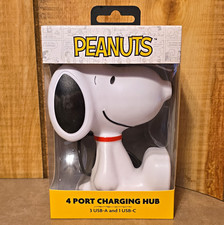 Peanuts Snoopy 4-Port Charging Hub 3 USB-A & 1 USB-C picture