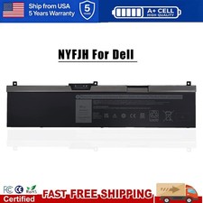 NYFJH Battery For Dell Precision 7330 7530 7540 7730 7740 P74F P34E Series 97Wh picture