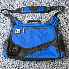 OGIO Street Messenger Bag Laptop Shoulder Crossbody Travel Briefcase Bag Blue picture