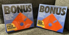 Lot Of 2 BONUS Verbatim 10 Minidisks MD2-D 2S/2D Soft-Sectored Hub Ring NEW READ picture