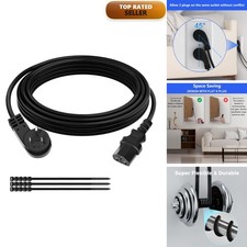 Elecan 3 Prong Power Cord 75 FT 45° Angled Plug 18AWG 125V 10A for Appliance PC picture