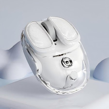 EWEADN Q9 Wireless Clear Mouse Dual Mode Bluetooth & 2.4G USB Computer Mouse wit picture