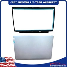 LCD Back Cover Front Bezel A+B Shell Kit for Lenovo IdeaPad 3-15ITL6 3-15ALC6 US picture