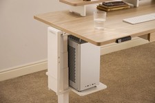 VernalSpace CPU Holder for Core3 standing desk - White picture