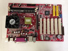 MSI KT4V MS-6712 VER:10A Motherboard W/ AMD CPU & Fan picture