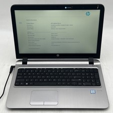 HP ProBook 450 G3 Laptop FHD i5 6200U 2.3GHz 8GB RAM No Drive No OS Bad Battery picture