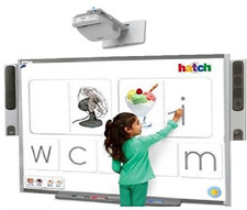 Interactive Smart Board SB685 & Projector for classroom picture