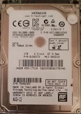 HITACHI 1 TB 2.5