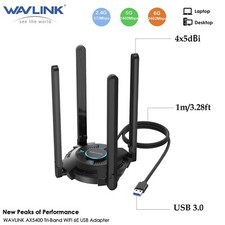 AX5400 Wifi 6e Usb 3.0 Gaming PC Tri-band 2 Gaming Wireless Wifi Adapter For PC picture