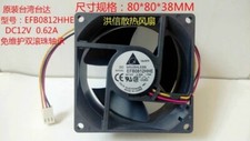 Delta EFB0812HHE-FOO 8038 DC12V 0.62A 8CM 3-Pin Inverter Cooling picture