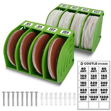 5 Inch Professional Sanding Discs Tool Storage Boxes Set - Efficien... Fast Ship picture