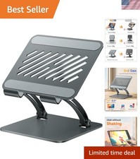 Sturdy Adjustable Tablet Stand - Secure Holder for All 4.7-16.9