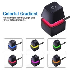 1.8M External PC Power Switch RGB Mechanical Desktop Start Button Reset picture