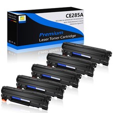 5 Pack for HP 85A LaserJet P1102W M1217nfw MFP CE285A Black Toner Cartridge picture