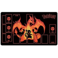 Pokémon Playmat With Zones OPCG TCG Card Game Charizard PlayMat Standard 24x14in picture