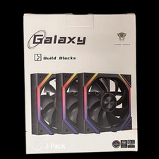 Jungle Leopard GALAXY fan Computer Cooling 3Pack) (The fans are White) picture