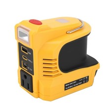 Portable 220W Power Inverter for DeWalt 20V Battery to AC 110V Outlet Type-C picture