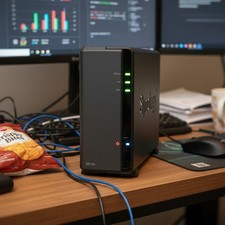 1-Bay Diskless DS124 NAS - Reliable Backup, Data Ownership & Smart Monitoring picture