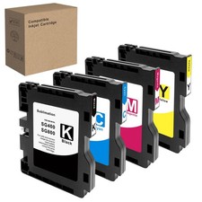 Dikarsum SG400 SG800 Sublimation Ink Cartridge for Sawgrass Virtuoso 4Pack picture