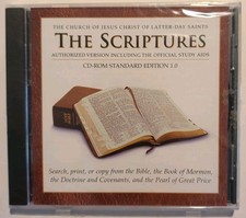 The Scriptures CD-ROM Bundle NEW SEALED Standard & Resource Edition 1.0 PC LDS picture