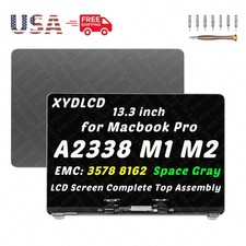 for Macbook Pro A2338 EMC 8162 LCD Screen Display Replacement Space Gray Silver picture
