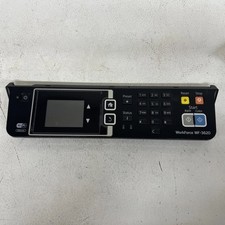 Epson WF-3620 Work Force Used Printer Parts Control Panel picture