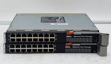 LOT OF (2) Dell 10G 16-Port Ethernet Pass Through Model 10g-ptm picture