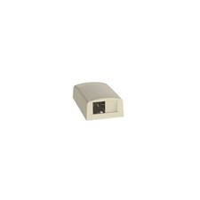 Panduit CBX2EI-AY Surface Mount Box ABS 2 Port Electric Ivory picture