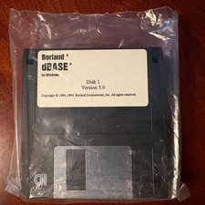 Borland dBase for Windows Version 5.0 3.5