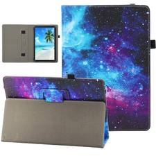 Universal 10 10.1 Inch Android Tablet Case, Slim Folding Stand Folio Leather ... picture