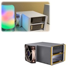 Cooling Duct for Nvidia DGX Spark GB10 3U Rack Fan Housing and Filter picture