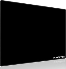 Black Glass Mousepad for Gaming, Ultra Smooth Mouse Mat with Hard Surface, Large picture