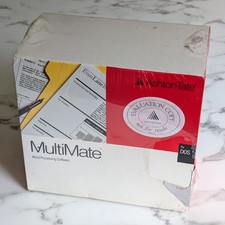Vintage MultiMate 4.0 DOS Ashton-Tate Evaluation Copy Sealed 5.25