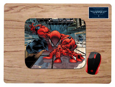 SPIDERMAN WALL CRAWL MOUSE PAD DESK MAT NON-SLIP SCHOOL HOME OFFICE GIFT COMICS picture
