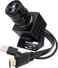 4K USB HDMI Camera Manual Zoom Webcam for Close up with 2.8-12Mm Variable Lens,P picture