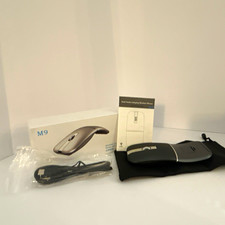 M9 Dual Mode Wireless Rechargeable Optical Mouse 1600 DPI 3-Button USB Cable picture