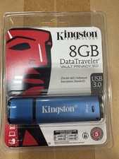 Kingston Technology 8GB Data Traveler Vault Privacy 3.0 - BUNDLE, 25 PER BOX. picture