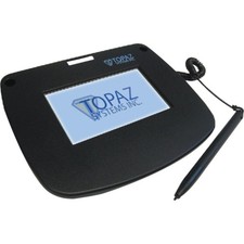 Topaz SigLite Color 4.3 T-LBK43LC-HSB-R Series USB Backlit Signature Capture Pad picture