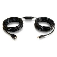 C2G USB Long Extension Cable, USB Cable, USB A to A Cable, Black, 25 Feet (7.62 picture