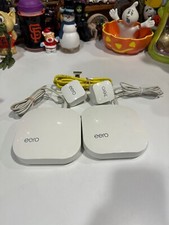 Eero Pro Models A010001 Mesh Router System Power Supply Cables Bundle Pre-Owned picture
