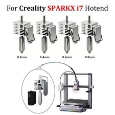 0.2mm-0.8mm Hardened Steel Nozzle Hotend Kit For Creality SPARKX i7 3D Printer picture