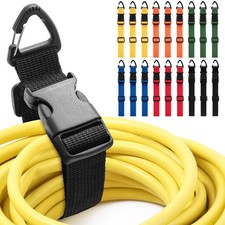 18 Pack Adjustable Extension Cord Holder Straps,Multicolor picture