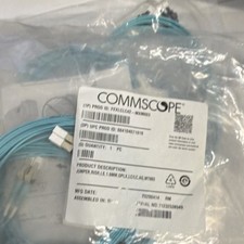 CommScope Jumper RISR LS 1.6mm Duplex LC/LC Aqua Optical Cable FEXLCLC42-MXM003 picture