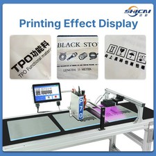 UV LED Piezoelectric Inkjet Printer 71.8mm Large Character Automatic Coding picture