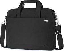 Waterproof Laptop Shoulder Bag for 15.6 16 17.3 Inch Computers, Briefcase Style picture