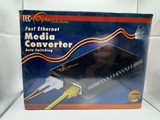 Tec Optix Solutions Converter Fast Ethernet Media Auto Switching MC-100st-MM picture