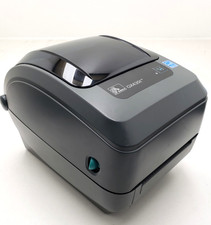 Zebra GX430t Thermal Label Printer Tested w/ Power Adapter & USB Cable Tested picture