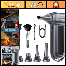 High-Power Compressed Air Duster, 150,000 RPM Turbo Fan, 45 m/s Airflow Cleaner picture